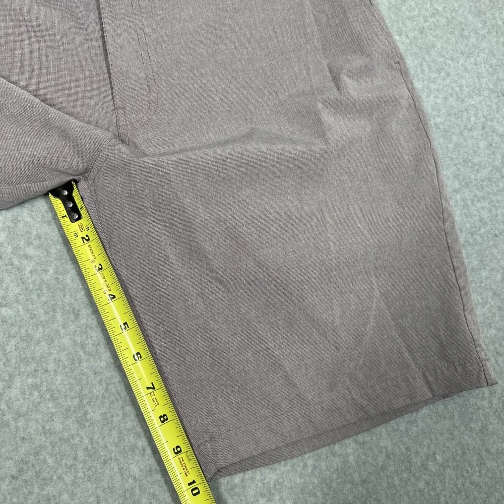 Travis Mathew Beck Men's Shorts 38 Gray Chino Stretch‎ Golf Beach Casual Boating